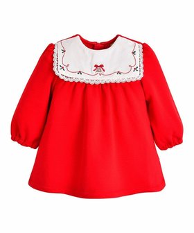 【モイモルン/moimoln / KIDS】の【X mas】ビッグカラー起毛ワンピース 人気、トレンドファッション・服の通販 founy(ファニー) ファッション Fashion キッズファッション KIDS ワンピース Dress/Kids クリスマス X'mas Christmas Xmas ビッグ Big レース Race |ID:prp329100004230589