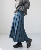 【ローリーズファーム/LOWRYS FARM】のワイドプリーツスカート 人気、トレンドファッション・服の通販 founy(ファニー) ファッション Fashion レディースファッション WOMEN スカート Skirt プリーツスカート Pleated Skirts おすすめ Recommend トレンド Trend ビスチェ Bustier プリーツ Pleats thumbnail ブルーチェック80|ID: prp329100004230590 ipo3291000000029314637