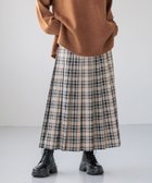 【ローリーズファーム/LOWRYS FARM】のワイドプリーツスカート 人気、トレンドファッション・服の通販 founy(ファニー) ファッション Fashion レディースファッション WOMEN スカート Skirt プリーツスカート Pleated Skirts おすすめ Recommend トレンド Trend ビスチェ Bustier プリーツ Pleats thumbnail ベージュチェック10|ID: prp329100004230590 ipo3291000000029314640