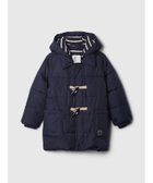 【ギャップ/GAP / KIDS】のbabyGap リサイクル パファー トグルコート 人気、トレンドファッション・服の通販 founy(ファニー) ファッション Fashion キッズファッション KIDS アウター Coat Outerwear /Kids キルティング Quilting クラシック Classic ジャージー Jersey ストレート Straight パッチ Patch フィット Fit フロント Front ポケット Pocket リラックス Relax 長袖 Long Sleeve thumbnail NAVY_UNIFORM|ID: prp329100004230594 ipo3291000000029509296