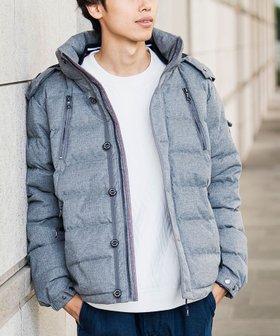 【ビームス ハート/BEAMS HEART / MEN】のツインジップ ダウン ジャケット 人気、トレンドファッション・服の通販 founy(ファニー) ファッション Fashion メンズファッション MEN クラシック Classic シンプル Simple ジャケット Jacket スラックス Slacks ダウン Down デニム Denim ピーチ Peach フィット Fit フェザー Feather フォーマル Formal ベーシック Basic モダン Modern レギュラー Regular おすすめ Recommend |ID:prp329100004230709