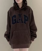 【ギャップ/GAP】のGAPロゴ ボアパーカー 人気、トレンドファッション・服の通販 founy(ファニー) ファッション Fashion レディースファッション WOMEN トップス・カットソー Tops/Tshirt パーカ Sweats ストレート Straight ドローコード Draw Cord パーカー Hoodie フィット Fit フロント Front ポケット Pocket リラックス Relax 長袖 Long Sleeve thumbnail WOODSY_BROWN|ID: prp329100004231295 ipo3291000000029497036