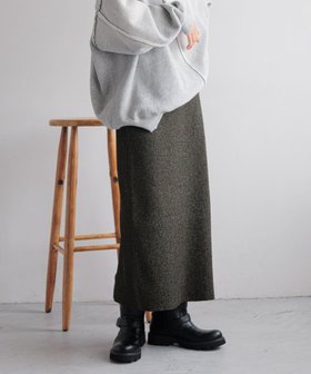 【ローリーズファーム/LOWRYS FARM】のラメニットタイトスカート 人気、トレンドファッション・服の通販 founy(ファニー) ファッション Fashion レディースファッション WOMEN スカート Skirt スウェット Sweat ストレッチ Stretch バランス Balance エレガント 上品 Elegant 冬 Winter |ID:prp329100004231574