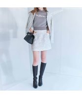 【ノエラ/Noela】のツイードミニスカート 人気、トレンドファッション・服の通販 founy(ファニー) ファッション Fashion レディースファッション WOMEN スカート Skirt ミニスカート Mini Skirts ジャケット Jacket スパンコール Sequins ツイード Tweed フリンジ Fringe ポケット Pocket ミニスカート Mini Skirt |ID:prp329100004231616