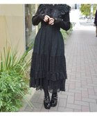 【アクシーズファム/axes femme】の起毛レースフリルジャンスカ 人気、トレンドファッション・服の通販 founy(ファニー) ファッション Fashion レディースファッション WOMEN A/W・秋冬 Aw・Autumn/Winter・Fw・Fall-Winter おすすめ Recommend シンプル Simple フェミニン Feminine フリル Frills フロント Front ミックス Mix レース Race thumbnail 黒|ID: prp329100004231680 ipo3291000000029326272