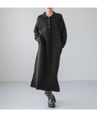 【ローリーズファーム/LOWRYS FARM】のシシュウロゴポロニットワンピース 人気、トレンドファッション・服の通販 founy(ファニー) ファッション Fashion レディースファッション WOMEN ワンピース Dress ニットワンピース Knit Dresses ショート Short シンプル Simple スニーカー Sneakers ポケット Pocket 洗える Washable thumbnail ブラック|ID: prp329100004231689 ipo3291000000029326328