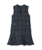 【クイーンズ コート/QUEENS COURT】のツィードジャンドレ 人気、トレンドファッション・服の通販 founy(ファニー) ファッション Fashion レディースファッション WOMEN インナー Inner タートル Turtle ツイード Tweed フリンジ Fringe リボン Ribbon thumbnail ダークネイビー|ID: prp329100004231714 ipo3291000000029534951