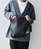 【シップス/SHIPS / MEN】のSHIPS any スプリット レザー ジップ ショルダーバッグ (カードケース付き) ブラック|ID: prp329100004232336 ipo3291000000029482598