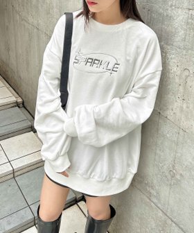 【イング/INGNI】 メタルロゴ裏毛チュニック人気、トレンドファッション・服の通販 founy(ファニー) ファッション Fashion レディースファッション WOMEN トップス・カットソー Tops/Tshirt おすすめ Recommend インナー Inner シンプル Simple スウェット Sweat チュニック Tunic ビッグ Big メタル Metal 無地 Plain Color |ID:prp329100004232425