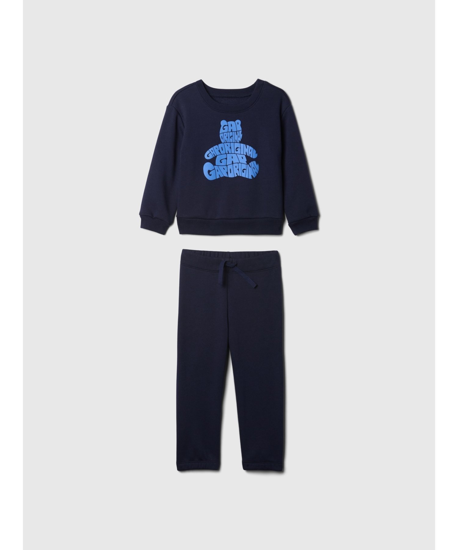 【ギャップ/GAP / KIDS】のbabyGap 2点コーデセット インテリア・キッズ・メンズ・レディースファッション・服の通販 founy(ファニー) 　ファッション　Fashion　キッズファッション　KIDS　グラフィック　Graphic　ストレート　Straight　フィット　Fit　フロント　Front　リラックス　Relax　長袖　Long Sleeve　TAPESTRY NAVY|ID: prp329100004232899 ipo3291000000029498278