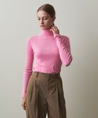 【ビューティ&ユース ユナイテッドアローズ/BEAUTY&YOUTH / UNITED ARROWS】のSteven Alan コットン シルク リブ タートルネック プルオーバー PINK|ID:prp329100004232914