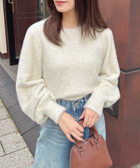 【イング/INGNI】 7Gラメフェザーニット人気、トレンドファッション・服の通販 founy(ファニー) ファッション Fashion レディースファッション WOMEN トップス・カットソー Tops/Tshirt ニット Knit Tops コンパクト Compact ショート Short シンプル Simple スラックス Slacks デニム Denim バランス Balance フェザー Feather フェザーヤーン Feather Yarn フェミニン Feminine ボトム Bottom 冬 Winter |ID:prp329100004233087