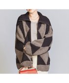 【その他のブランド/Other】のダイヤジャカード ジップニットカーディガン DK.BROWN|ID: prp329100004233140 ipo3291000000029509866