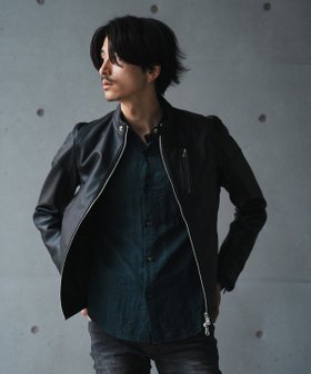 【メンズビギトーキョー/Men's Bigi / MEN】のSHEEP LEATHER/シープレザー シングルライダースジャケット 人気、トレンドファッション・服の通販 founy(ファニー) ファッション Fashion メンズファッション MEN ジャケット Jacket メンズ Mens ライダースジャケット Riders Jacket エレガント 上品 Elegant 人気 Popularity |ID:prp329100004233528