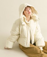 【ケービーエフ/KBF / URBAN RESEARCH】のショート中綿フードジャケット 人気、トレンドファッション・服の通販 founy(ファニー) ファッション Fashion レディースファッション WOMEN アウター Coat Outerwear ジャケット Jackets 2024年 2024 2024-2025秋冬・A/W Aw/Autumn/Winter/Fw/Fall/2024-2025 A/W・秋冬 Aw・Autumn/Winter・Fw・Fall-Winter 冬 Winter おすすめ Recommend クロップド Cropped ショート Short ジャケット Jacket ダウン Down ハイネック High Neck バランス Balance フェミニン Feminine フォルム Form |ID:prp329100004233748