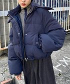 【ケービーエフ/KBF / URBAN RESEARCH】のショート中綿フードジャケット 人気、トレンドファッション・服の通販 founy(ファニー) ファッション Fashion レディースファッション WOMEN アウター Coat Outerwear ジャケット Jackets 2024年 2024 2024-2025秋冬・A/W Aw/Autumn/Winter/Fw/Fall/2024-2025 A/W・秋冬 Aw・Autumn/Winter・Fw・Fall-Winter 冬 Winter おすすめ Recommend クロップド Cropped ショート Short ジャケット Jacket ダウン Down ハイネック High Neck バランス Balance フェミニン Feminine フォルム Form thumbnail NAVY|ID: prp329100004233748 ipo3291000000029527481