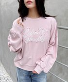 【イング/INGNI】のふくれ刺繍リボンロゴ裏毛TOPs 人気、トレンドファッション・服の通販 founy(ファニー) ファッション Fashion レディースファッション WOMEN トップス・カットソー Tops/Tshirt おすすめ Recommend ショート Short ストーン Stone バランス Balance リボン Ribbon thumbnail クスミピンク|ID: prp329100004234043 ipo3291000000029345071