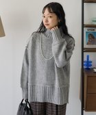 【フリークスストア/FREAK'S STORE】のタートルボリュームニット 24AW 人気、トレンドファッション・服の通販 founy(ファニー) ファッション Fashion レディースファッション WOMEN トップス・カットソー Tops/Tshirt ニット Knit Tops 2024年 2024 2024-2025秋冬・A/W Aw/Autumn/Winter/Fw/Fall/2024-2025 A/W・秋冬 Aw・Autumn/Winter・Fw・Fall-Winter 冬 Winter インナー Inner シンプル Simple スリット Slit タートルネック Turtleneck ハイネック High Neck フェミニン Feminine ベーシック Basic 切替 Switching 防寒 Cold Protection thumbnail グレー|ID: prp329100004234271 ipo3291000000029542142