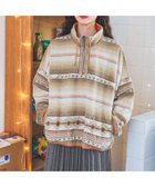 【ニコアンド/niko and】のチロリアンフリースプルオーバー 人気、トレンドファッション・服の通販 founy(ファニー) ファッション Fashion レディースファッション WOMEN トップス・カットソー Tops/Tshirt プルオーバー Pullover おすすめ Recommend アウトドア Outdoor インナー Inner トレーナー Trainer パイピング Piping ポケット Pocket 無地 Plain Color 秋 Autumn/Fall thumbnail ベージュ柄55|ID: prp329100004234317 ipo3291000000029346877