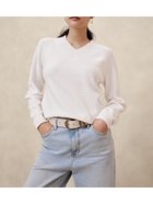 【バナナリパブリック ファクトリーストア/BANANA REPUBLIC FACTORY STORE】のBANANA REPUBLIC FACTORY STORE コージー Vネック セーター 人気、トレンドファッション・服の通販 founy(ファニー) ファッション Fashion レディースファッション WOMEN トップス・カットソー Tops/Tshirt Vネック V-Neck セーター Sweater フェイス Face ベーシック Basic thumbnail SNOW_DAY|ID: prp329100004234327 ipo3291000000029496791