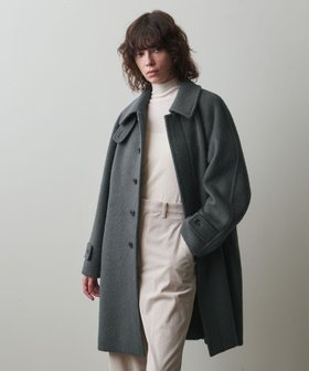 【ビューティ&ユース ユナイテッドアローズ/BEAUTY&YOUTH / UNITED ARROWS】のSteven Alan シャギー ミドル コート 人気、トレンドファッション・服の通販 founy(ファニー) ファッション Fashion レディースファッション WOMEN アウター Coat Outerwear コート Coats スタンド Stand スリーブ Sleeve バランス Balance ミドル Middle |ID:prp329100004234614