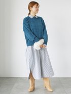 【テチチ/Te chichi】の【イージーケア】レギュラーシャツワンピース 人気、トレンドファッション・服の通販 founy(ファニー) ファッション Fashion レディースファッション WOMEN ワンピース Dress シャツワンピース Shirt Dresses シンプル Simple フォルム Form ラウンド Round レギュラー Regular ロング Long エレガント 上品 Elegant thumbnail ネイビー|ID: prp329100004234753 ipo3291000000029351355