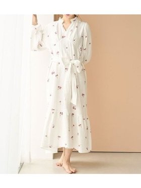 【スナイデル ホーム/SNIDEL HOME】のトリプルガーゼフレアワンピース 人気、トレンドファッション・服の通販 founy(ファニー) ファッション Fashion レディースファッション WOMEN ワンピース Dress おすすめ Recommend チェリー Cherry トリプル Triple フリル Frills フレア Flare プリント Print 人気 Popularity |ID:prp329100004235082