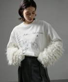 【サロン アダム エ ロペ/SALON adam et rope'】のJean CocteauプリントL/S TEE 人気、トレンドファッション・服の通販 founy(ファニー) ファッション Fashion レディースファッション WOMEN インナー Inner カーディガン Cardigan スリーブ Sleeve フランス France フロント Front プリント Print ポケット Pocket リラックス Relax ロング Long thumbnail ホワイト(10)|ID: prp329100004235218 ipo3291000000029353825