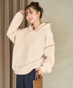 【フリークスストア/FREAK'S STORE】のブランケットステッチ フリースパーカー【限定展開】 24AW 人気、トレンドファッション・服の通販 founy(ファニー) ファッション Fashion レディースファッション WOMEN トップス・カットソー Tops/Tshirt パーカ Sweats 2024年 2024 2024-2025秋冬・A/W Aw/Autumn/Winter/Fw/Fall/2024-2025 A/W・秋冬 Aw・Autumn/Winter・Fw・Fall-Winter 冬 Winter ショルダー Shoulder ドロップ Drop ブランケット Blanket ポケット Pocket |ID:prp329100004235236