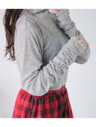 【エヘカソポ/ehka sopo】のシアーハイネックカットソー 人気、トレンドファッション・服の通販 founy(ファニー) ファッション Fashion レディースファッション WOMEN トップス・カットソー Tops/Tshirt カットソー Cut and Sewn キャミソール Camisole シアー Sheer スウェット Sweat ハイネック High Neck ビスチェ Bustier thumbnail グレー|ID: prp329100004235718 ipo3291000000029357243