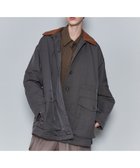 【ビューティ&ユース ユナイテッドアローズ/BEAUTY&YOUTH / UNITED ARROWS】の6(ROKU) ナイロン レザーカラー コート OLIVE|ID:prp329100004235979