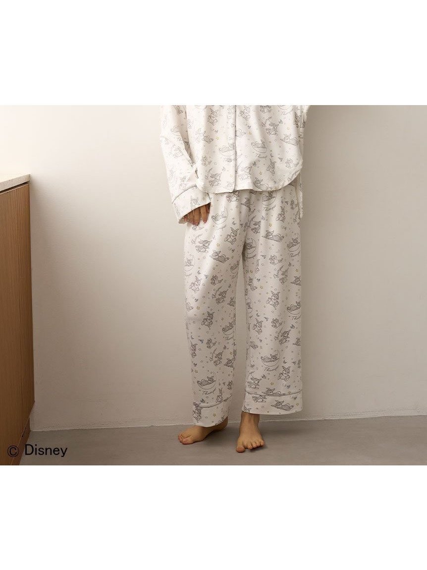 【スナイデル ホーム/SNIDEL HOME】の【Bambi】ロングパンツ 人気、トレンドファッション・服の通販 founy(ファニー) 　ファッション　Fashion　レディースファッション　WOMEN　パンツ　Pants　イラスト　Illustration　キャラクター　Character　コレクション　Collection　ストレート　Straight　スペシャル　Special　手描き　Hand Drawn　人気　Popularity　パイピング　Piping　ピーチ　Peach　フェミニン　Feminine　プリント　Print　モチーフ　Motif　ロング　Long　ワイド　Wide　お家時間・ステイホーム　Home Time/Stay Home　 other-1|ID: prp329100004236097 ipo3291000000029544446