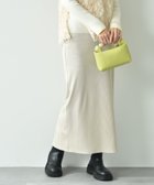 【インタープラネット/INTERPLANET】のリブナロースカート 人気、トレンドファッション・服の通販 founy(ファニー) ファッション Fashion レディースファッション WOMEN スカート Skirt シンプル Simple ストレッチ Stretch スリット Slit 定番 Standard 人気 Popularity バランス Balance ベーシック Basic ポケット Pocket thumbnail クリーム|ID: prp329100004236277 ipo3291000000029512658