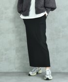 【インタープラネット/INTERPLANET】のリブナロースカート 人気、トレンドファッション・服の通販 founy(ファニー) ファッション Fashion レディースファッション WOMEN スカート Skirt シンプル Simple ストレッチ Stretch スリット Slit 定番 Standard 人気 Popularity バランス Balance ベーシック Basic ポケット Pocket thumbnail ブラック|ID: prp329100004236277 ipo3291000000029512660