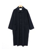 【マーコート/MARcourt】のMidiUmi ツイードコートワンピース 人気、トレンドファッション・服の通販 founy(ファニー) ファッション Fashion レディースファッション WOMEN アウター Coat Outerwear コート Coats シンプル Simple ツイード Tweed フロント Front ポケット Pocket 長袖 Long Sleeve thumbnail ネイビー|ID: prp329100004236414 ipo3291000000029363564