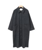 【マーコート/MARcourt】のMidiUmi ツイードコートワンピース 人気、トレンドファッション・服の通販 founy(ファニー) ファッション Fashion レディースファッション WOMEN アウター Coat Outerwear コート Coats シンプル Simple ツイード Tweed フロント Front ポケット Pocket 長袖 Long Sleeve thumbnail チャコールグレー|ID: prp329100004236414 ipo3291000000029363566