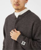 【ジャーナルスタンダード レリューム/JOURNAL STANDARD relume / MEN】のHAMILTON WOOL ガーター ヘンリーネックニット 人気、トレンドファッション・服の通販 founy(ファニー) ファッション Fashion メンズファッション MEN ショルダー Shoulder スウェット Sweat スペシャル Special トレンド Trend ドロップ Drop 定番 Standard ビッグ Big ベーシック Basic ボックス Box おすすめ Recommend thumbnail パープル|ID: prp329100004236461 ipo3291000000029510698