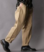 【シトリー/SITRY / MEN】のワイドパンツ メンズ ワンタック ツイル イージーパンツ シェフパンツ ベージュ|ID: prp329100004236496 ipo3291000000029516153