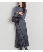 【クイーンズ コート/QUEENS COURT】のストライプジャガードニットワンピース≪手洗い可能≫ 人気、トレンドファッション・服の通販 founy(ファニー) ファッション Fashion レディースファッション WOMEN ワンピース Dress ニットワンピース Knit Dresses ストライプ Stripe thumbnail ライトグレー|ID: prp329100004236507 ipo3291000000029364700