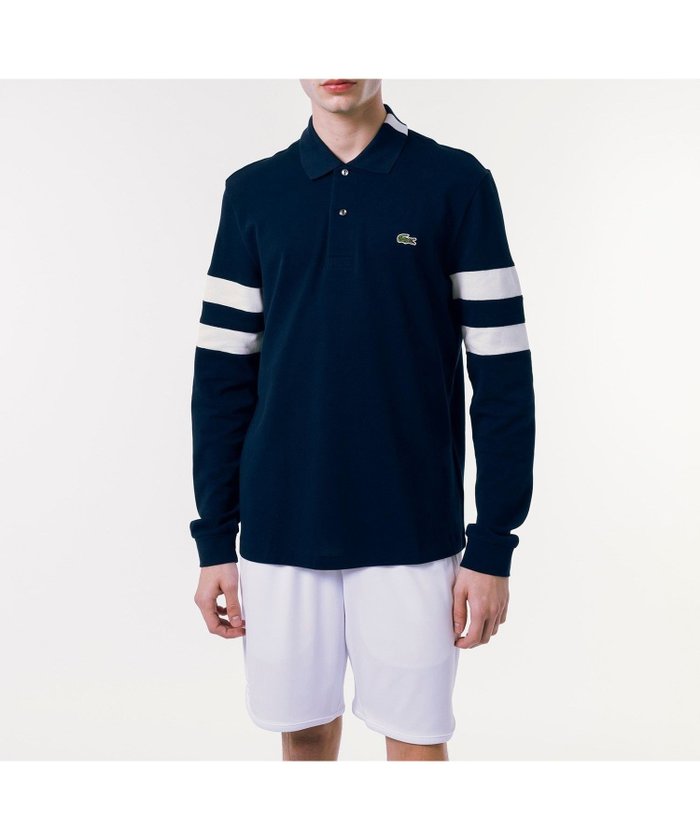 【ラコステ/LACOSTE / MEN】のL1312ボーダー インテリア・キッズ・メンズ・レディースファッション・服の通販 founy(ファニー) https://founy.com/ ファッション Fashion メンズファッション MEN ジャカード Jacquard トレンド Trend ベーシック Basic ボーダー Border ポロシャツ Polo Shirt メンズ Mens 人気 Popularity 定番 Standard 長袖 Long Sleeve 鹿の子 Pique |ID: prp329100004236511 ipo3291000000029504517