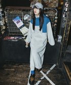 【ニコアンド/niko and】のMODE NORM CORE フリースジップマキシワンピース 人気、トレンドファッション・服の通販 founy(ファニー) ファッション Fashion レディースファッション WOMEN ワンピース Dress マキシワンピース Maxi Dress マキシ Maxi リップ Lip 人気 Popularity 切替 Switching 軽量 Lightweight thumbnail ライトグレー×ブルー12|ID: prp329100004236552 ipo3291000000029365033