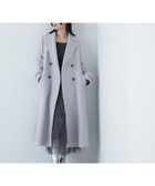 【ナチュラル ビューティー ベーシック/NATURAL BEAUTY BASIC】のビッグカラーダブルチェスターコート 24AW 人気、トレンドファッション・服の通販 founy(ファニー) ファッション Fashion レディースファッション WOMEN アウター Coat Outerwear コート Coats チェスターコート Top Coat 2024年 2024 2024-2025秋冬・A/W Aw/Autumn/Winter/Fw/Fall/2024-2025 スタイリッシュ Stylish フェミニン Feminine マーブル Marble 人気 Popularity thumbnail パールグレー|ID: prp329100004236679 ipo3291000000029471950