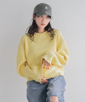 【ローリーズファーム/LOWRYS FARM】 プリプリニットLS人気、トレンドファッション・服の通販 founy(ファニー) ファッション Fashion レディースファッション WOMEN トップス・カットソー Tops/Tshirt ニット Knit Tops シンプル Simple ストレッチ Stretch フリル Frills ボトム Bottom |ID:prp329100004236685