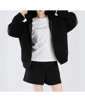 【アニエスベー ファム/agnes b. FEMME】のWEB限定 WW91 HOODIE ボアジップフーディ 人気、トレンドファッション・服の通販 founy(ファニー) ファッション Fashion レディースファッション WOMEN コンパクト Compact ボトム Bottom ミニスカート Mini Skirt ロング Long |ID:prp329100004236689