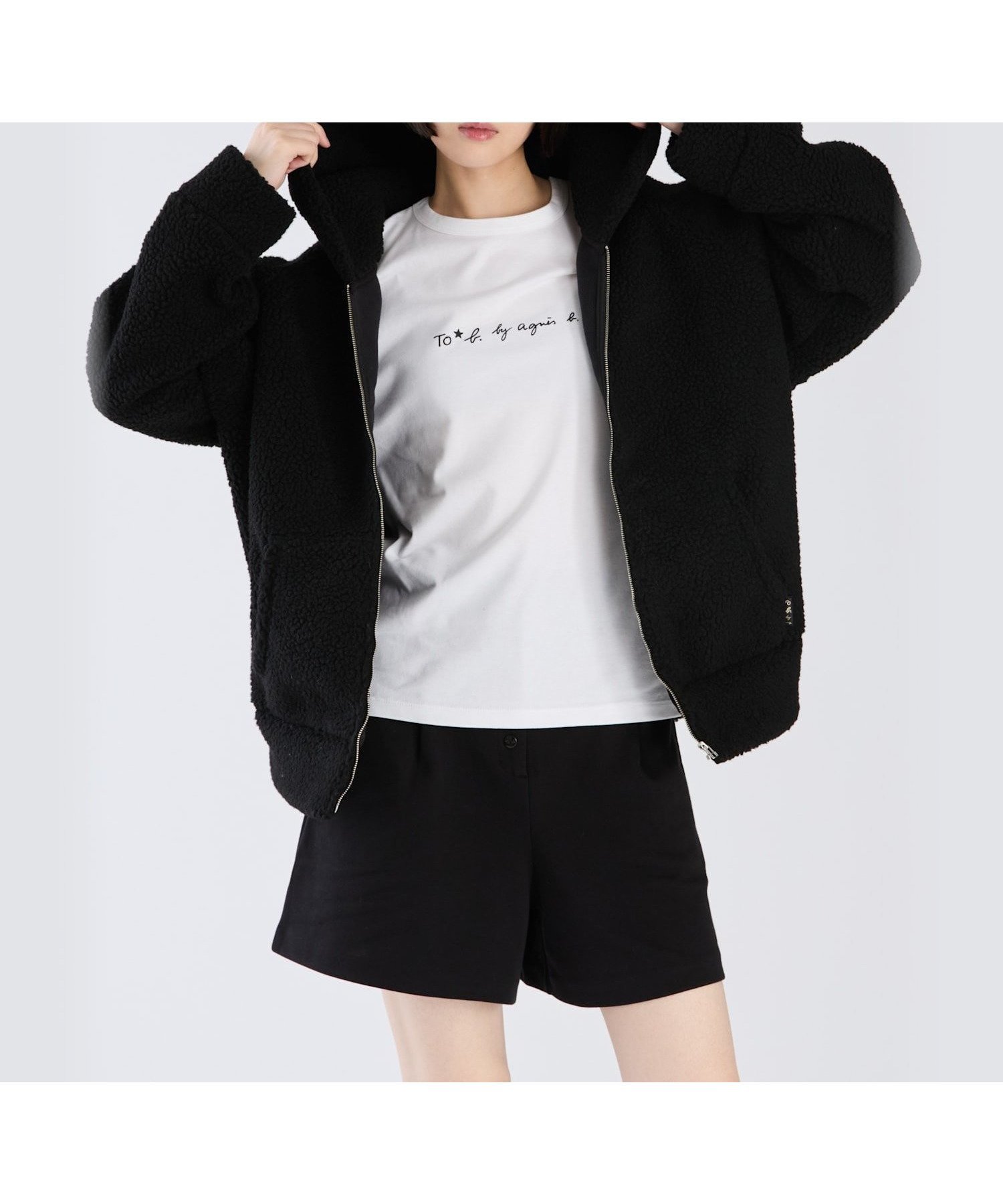 【アニエスベー ファム/agnes b. FEMME】のWEB限定 WW91 HOODIE ボアジップフーディ 人気、トレンドファッション・服の通販 founy(ファニー) 　ファッション　Fashion　レディースファッション　WOMEN　コンパクト　Compact　ボトム　Bottom　ミニスカート　Mini Skirt　ロング　Long　 other-1|ID: prp329100004236689 ipo3291000000029529248