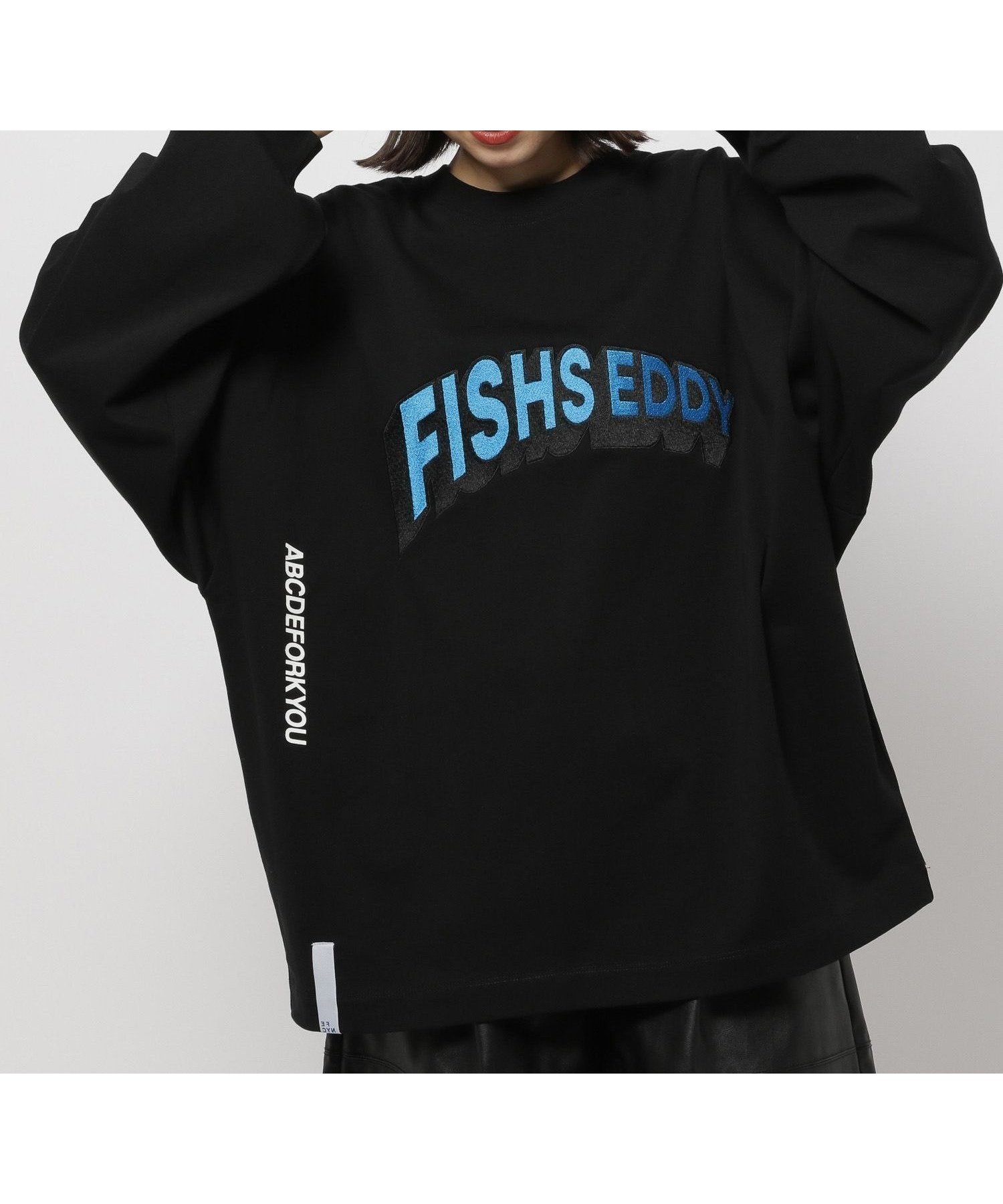 【ニコアンド/niko and】のFishs Eddy(フィッシュエディ) ロングスリーブTシャツ【UNISEX】 インテリア・キッズ・メンズ・レディースファッション・服の通販 founy(ファニー) 　ファッション　Fashion　レディースファッション　WOMEN　トップス・カットソー　Tops/Tshirt　シャツ/ブラウス　Shirts/Blouses　ロング / Tシャツ　T-Shirts　ユニセックス　Unisex　カットソー　Cut And Sew　スリーブ　Sleeve　ニューヨーク　New York　プリント　Print　モチーフ　Motif　ロング　Long　秋　Autumn/Fall　チャコール(02)|ID: prp329100004236703 ipo3291000000029367583