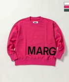 【シフォン/SHIFFON / KIDS】のMM6 Maison Margiela/MM6 Maison Margiela(エムエムシックス)Kids Junior ブランドロゴ長袖スウェットプルオーバー pink|ID: prp329100004236743 ipo3291000000029485348