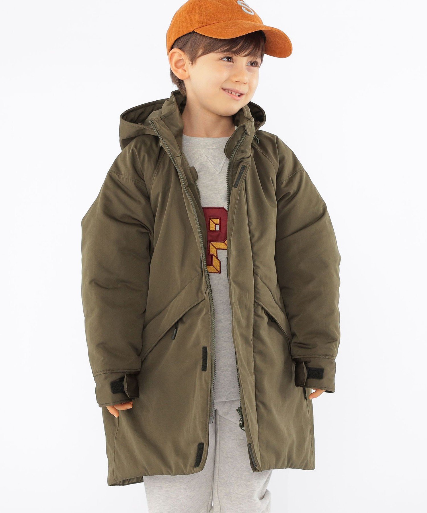 【シップス/SHIPS / KIDS】の【SHIPS KIDS別注】WILD THINGS 100~140cm / デナリ オーバー コート 人気、トレンドファッション・服の通販 founy(ファニー) 　ファッション　Fashion　キッズファッション　KIDS　アウター　Coat Outerwear /Kids　アウトドア　Outdoor　ジップ　Zip　パーカー　Hoodie　フラップ　Flap　フロント　Front　ベスト　Vest　ポケット　Pocket　別注　Special Order　防寒　Cold Protection　メッシュ　Mesh　ライナー　Liner　ロング　Long　おすすめ　Recommend　 other-1|ID: prp329100004236770 ipo3291000000029530523