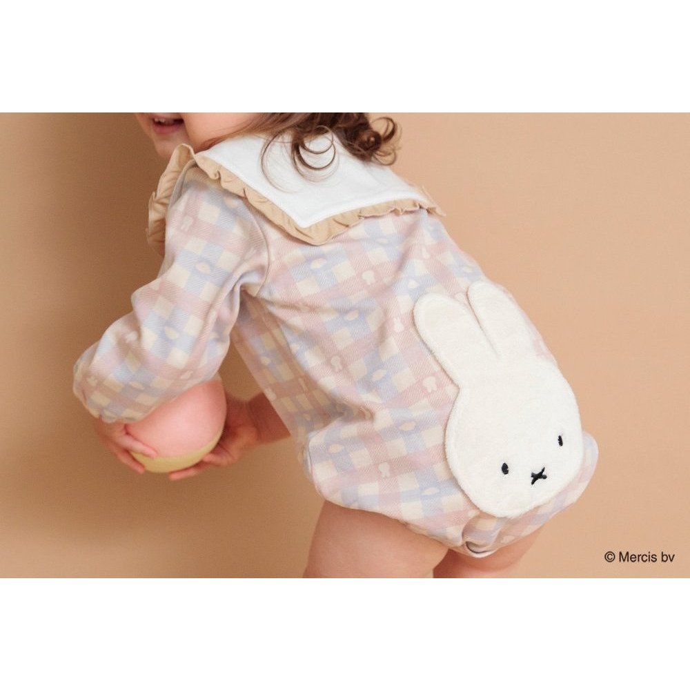 【ブランシェス/branshes / KIDS】の【ベビー/miffy/ミッフィー】おしりモチーフ長袖カバーオール 人気、トレンドファッション・服の通販 founy(ファニー) 　ファッション　Fashion　キッズファッション　KIDS　チェック　Check　ベビー　Baby　モチーフ　Motif　エレガント 上品　Elegant　人気　Popularity　長袖　Long Sleeve　 other-1|ID: prp329100004236781 ipo3291000000029474067