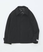 【ジャーナルスタンダード/JOURNAL STANDARD / MEN】のS140 ウールモッサ ショートマックブルゾン 人気、トレンドファッション・服の通販 founy(ファニー) ファッション Fashion メンズファッション MEN クラシック Classic ショート Short チェック Check フラット Flat ポケット Pocket 今季 This Season 別注 Special Order thumbnail ブラック|ID: prp329100004236883 ipo3291000000029543365